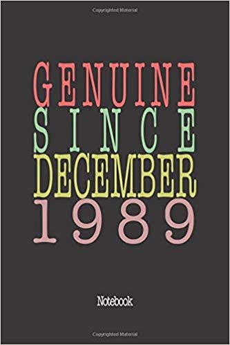تحميل Genuine Since December 1989: Notebook