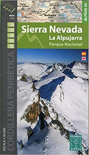 Sierra Nevada / La Alpujarra englishl. map&hiking guide indir