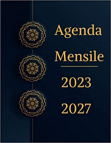 ダウンロード  Agenda Mensile 2023-2027: Calendario Mensile 5 Anni, 60 Mesi con Festività italiane, Agenda Annuale + To Do List, Grande Formato A4 本