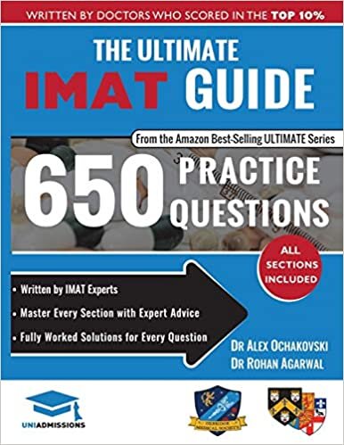 indir The Ultimate IMAT Guide: 650 Practice Questions, Fully Worked Solutions, Time Saving Techniques, Score Boosting Strategies, 2019 Edition, UniAdmissions