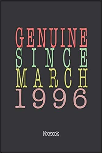 تحميل Genuine Since March 1996: Notebook