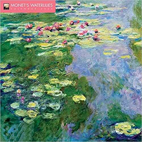 Monet's Waterlilies Wall Calendar 2023 (Art Calendar)