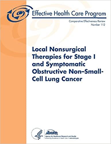 Local Nonsurgical Therapies for Stage I and Symptomatic Obstructive Non-Small-Cell Lung Cancer: Comparative Effectiveness Review Number 112 indir
