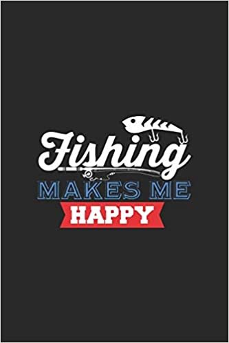 Fishing Make Me Happy: Grande Calendario Per Ogni Pescatore E Discepolo Meschino. Ideale Per Inserire Le Date Di Pesca