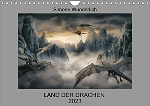 ダウンロード  Land der Drachen (Wandkalender 2023 DIN A4 quer): Fantasy - Landschaften zum Traeumen (Monatskalender, 14 Seiten ) 本