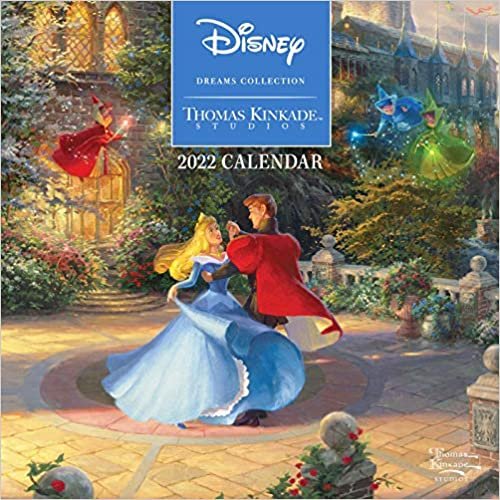 Disney Dreams Collection by Thomas Kinkade Studios: 2022 Mini Wall Calendar