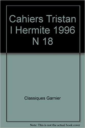cahiers tristan l'hermite 1996, n° 18 - varia indir
