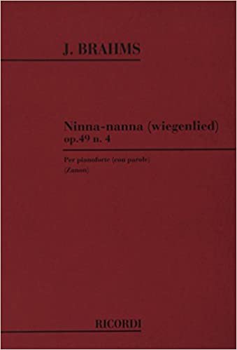 Ninna - Nanna Op. 49 N. 4 indir