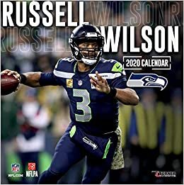 Seattle Seahawks Russell Wilson 2020 Calendar
