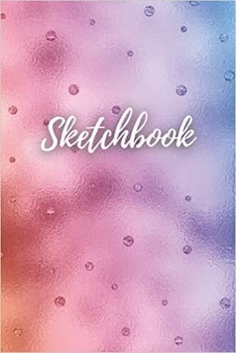 indir Rainbow Foil Sketchbook: &quot;6X9&quot; 100 Blank Page Beautiful Unisex Rainbow Foil Glossy Cover Sketchbook/Rainbow Sketchbook For Kids And Adults