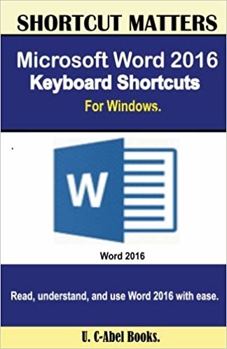 Microsoft Word 2016 Keyboard Shortcuts For Windows (Shortcut Matters) indir