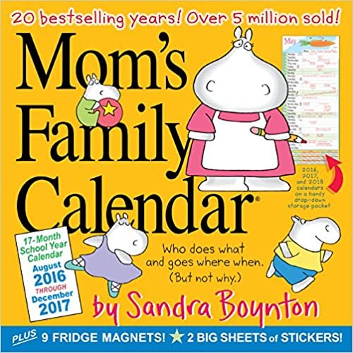 Mom's Family 2017 17-Month Calendar