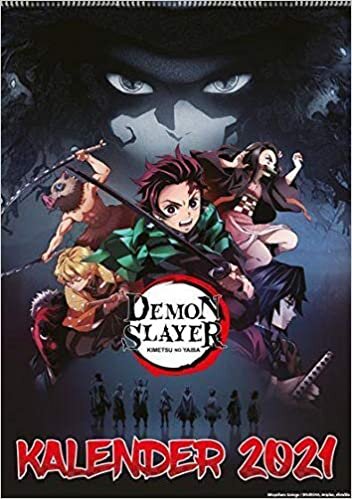 Demon Slayer - Wandkalender 2021