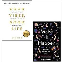 تحميل Good Vibes, Good Life By Vex King, Make it Happen By Jordanna Levin 2 Books Collection Set