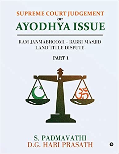 اقرأ Supreme Court Judgement On Ayodhya Issue - Part 1: Ram Janmabhoomi - Babri Masjid Land Title Dispute الكتاب الاليكتروني 