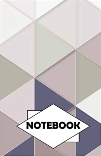 Notebook: Dot-Grid, Graph, Lined, Blank Paper: Gray tone: Small Pocket diary 110 pages, 5.5" x 8.5"