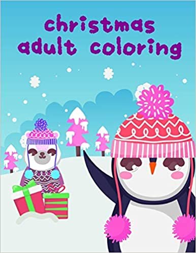 تحميل Christmas Adult Coloring: Life Of The Wild, A Whimsical Adult Coloring Book: Stress Relieving Animal Designs