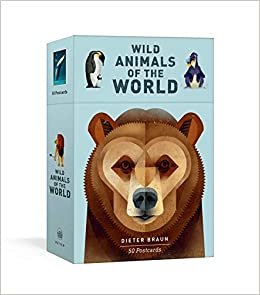 ダウンロード  Wild Animals of the World: 50 Postcards (Stationery) 本