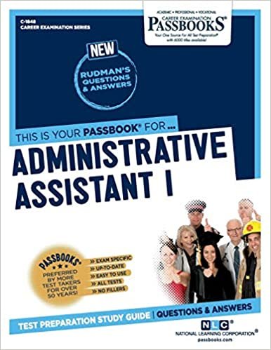 اقرأ Administrative Assistant I الكتاب الاليكتروني 
