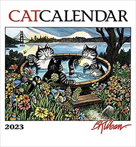 B KLIBAN CATCALENDAR 2023 WALL CALENDAR ダウンロード