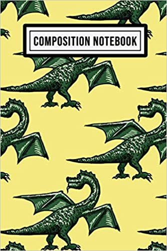 Dragon Unruled Composition Notebook: Dragon Blank Unruled Composition Notebook | 110 Pages | Pocket Size 6x9 indir