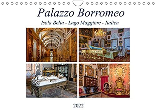 ダウンロード  Palazzo Borromeo (Wandkalender 2022 DIN A4 quer): Innenansichten aus dem Palazzo Borromeo, Isola Bella (Monatskalender, 14 Seiten ) 本