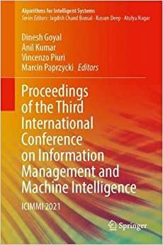 تحميل Proceedings of the Third International Conference on Information Management and Machine Intelligence: ICIMMI 2021