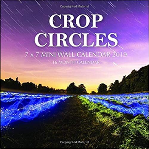 Crop Circles 7 x 7 Mini Wall Calendar 2019: 16 Month Calendar indir