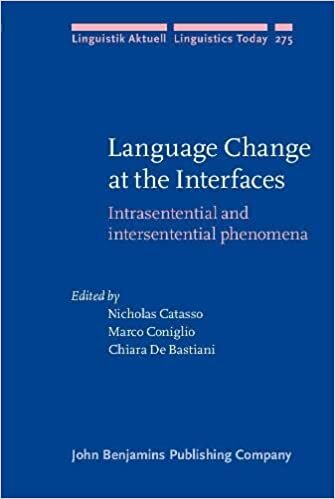 تحميل Language Change at the Interfaces: Intrasentential and intersentential phenomena