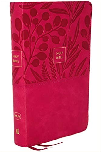 NKJV, End-of-Verse Reference Bible, Personal Size Large Print, Leathersoft, Pink, Red Letter, Comfort Print: Holy Bible, New King James Version indir