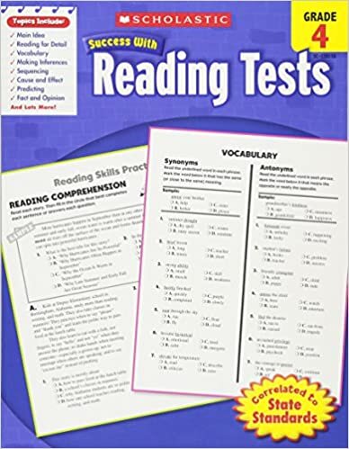 ダウンロード  Scholastic Success With Reading Tests, Grade 4 本