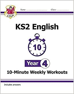 تحميل KS2 English 10-Minute Weekly Workouts - Year 4