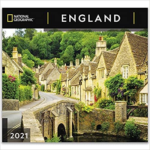 National Geographic England 2021 Wall Calendar indir