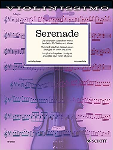 Serenade : les plus belles pièces classiques --- Violon et Piano indir