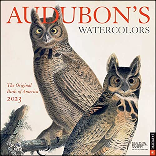 تحميل Audubon&#39;s Watercolors 2023 Wall Calendar: The Original Birds of America