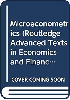 اقرأ Microeconometrics الكتاب الاليكتروني 