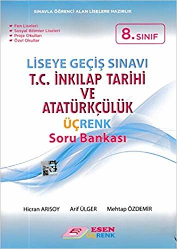 Esen Üçrenk 8. Sınıf LGS T.C. İnkılap Tarihi ve Atatürkçülük Soru Bankası Yeni indir