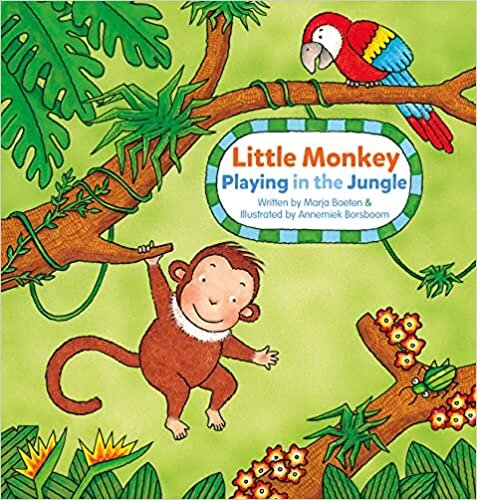 تحميل Little Monkey. Playing in the Jungle