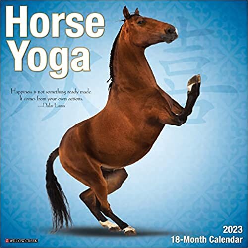 Horse Yoga 2023 Wall Calendar