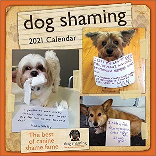 ダウンロード  Dog Shaming 2021 Wall Calendar 本