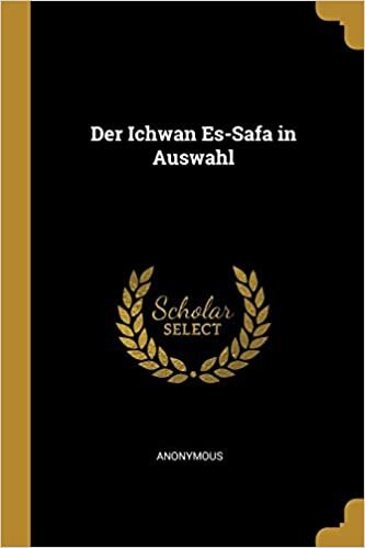 تحميل Der Ichwan Es-Safa in Auswahl