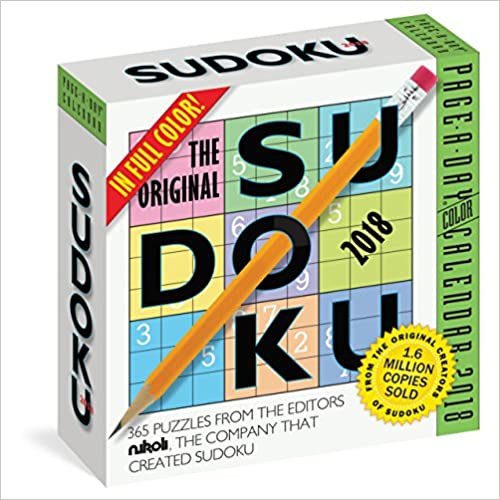ダウンロード  The Original Sudoku 2018 Calendar 本