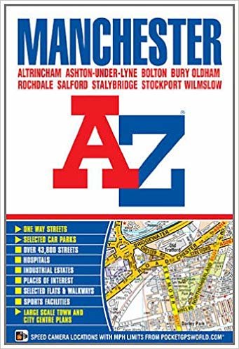 Manchester Street Atlas (A-Z Street Atlas) indir