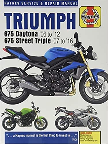 ダウンロード  Triumph Daytona & Speed Triple, '06-'16 (Haynes Powersport) 本
