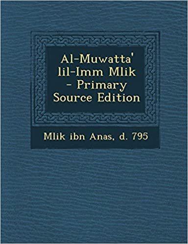 اقرأ Al-Muwatta' Lil-IMM Mlik الكتاب الاليكتروني 