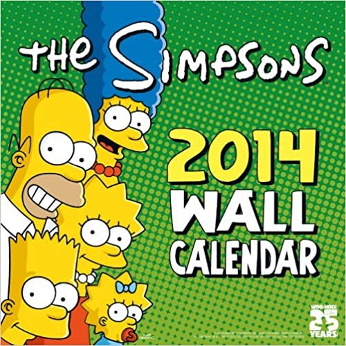 ダウンロード  Official The Simpsons 2014 Calendar (Calendars 2014) 本