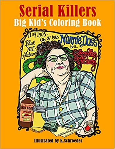 تحميل Serial Killers: Adult Coloring Book