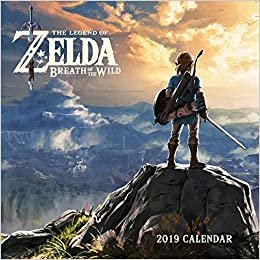 Legend of Zelda: Breadth of the Wild 2019 Wall Calendar