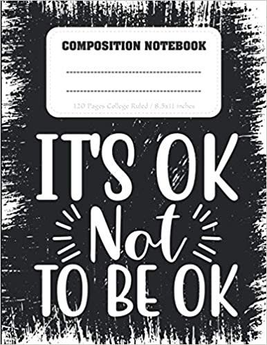 indir Composition Notebook: Pretty Composition College Ruled Notebook Cute for Boys and Girls with Great Size and Motivational Quotes Themed Black and White Cover (Notebooks For College Students)