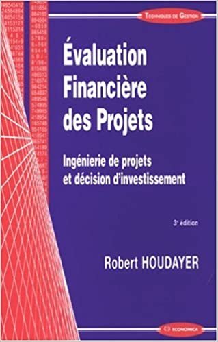 Evaluation Financière des Projets : Ingénierie de projets et décision d'investissement (TECHNIQUES DE G) indir